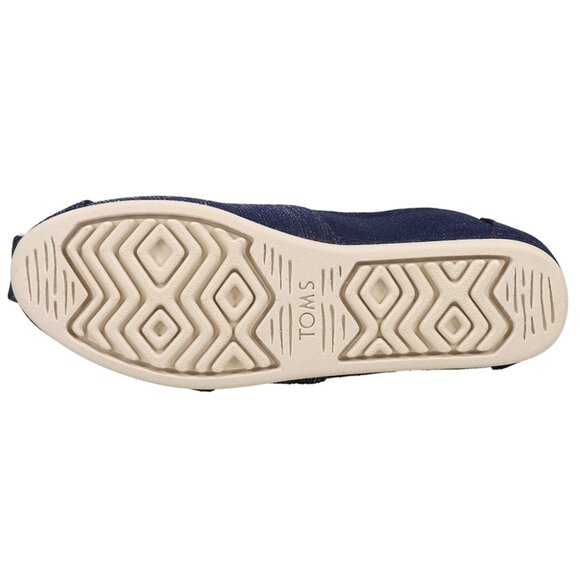 TOMS Women's Alpargata Glimmer Solid Slip On Flats - Picture 2 of 5